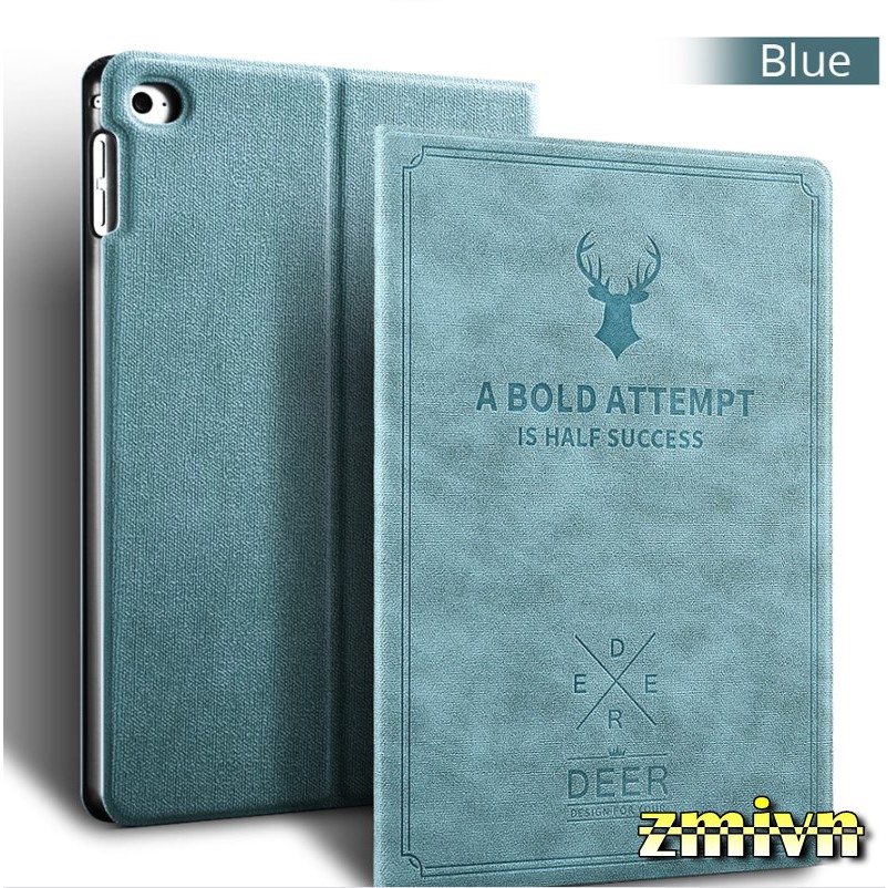 [ iPad Gen7/8/9] Ốp iPad, Bao da iPad Gen 7 /8 2019 10.2 inch họa tiết Hươu