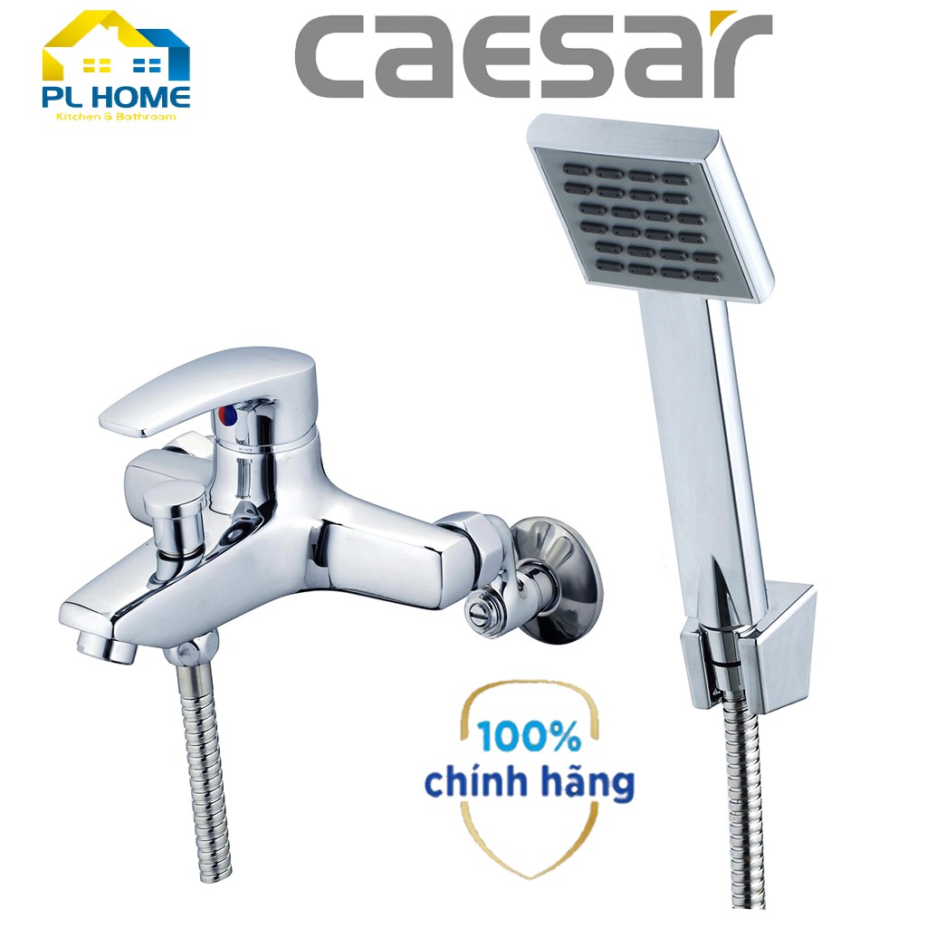 Vòi sen tắm nóng lạnh CAESAR S403C, bao gồm luôn dây tay sen