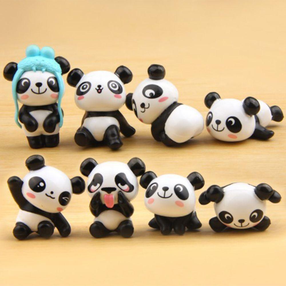 Sticker Dán Tủ Lạnh PVC Hình Gấu Trúc Hoạt Hình