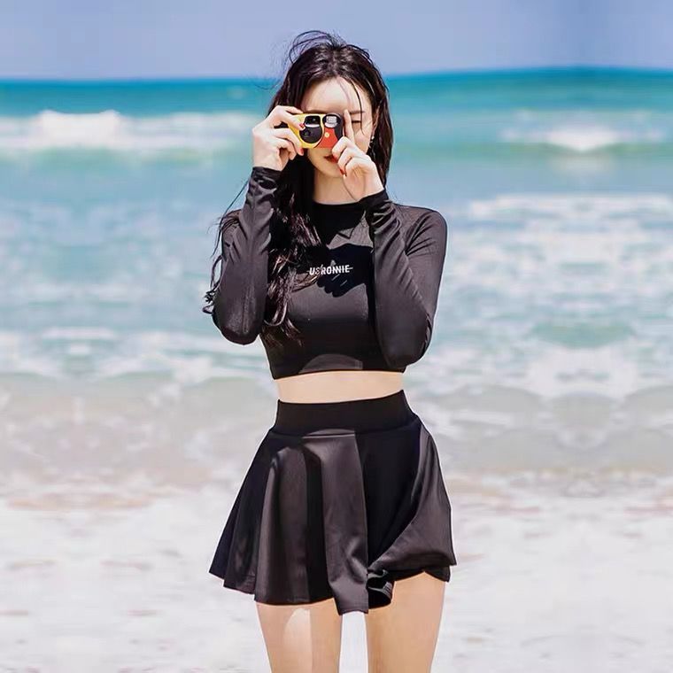 Đồ Bơi Dài Tay Phong Cách Hàn Quốc Quyến Rũ Dành Cho Nữ | BigBuy360 - bigbuy360.vn