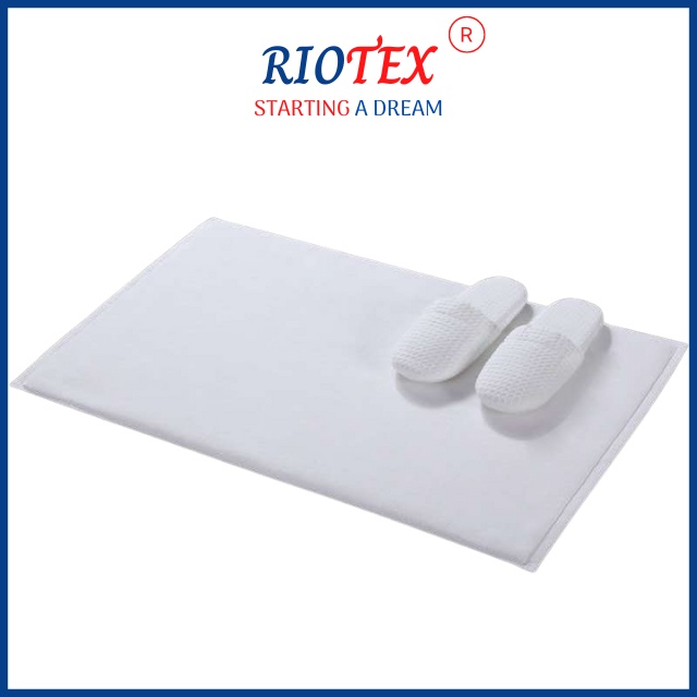 Thảm Lau Chân Riotex Chuyên Dùng Cho Khách Sạn, Bệnh Viện, Spa Kích Thước 45x65cm