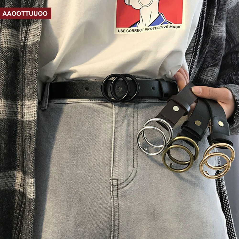 Thắt Lưng Thời Trang Hàn Quốc Phong Cách Retro Với 5 Màu