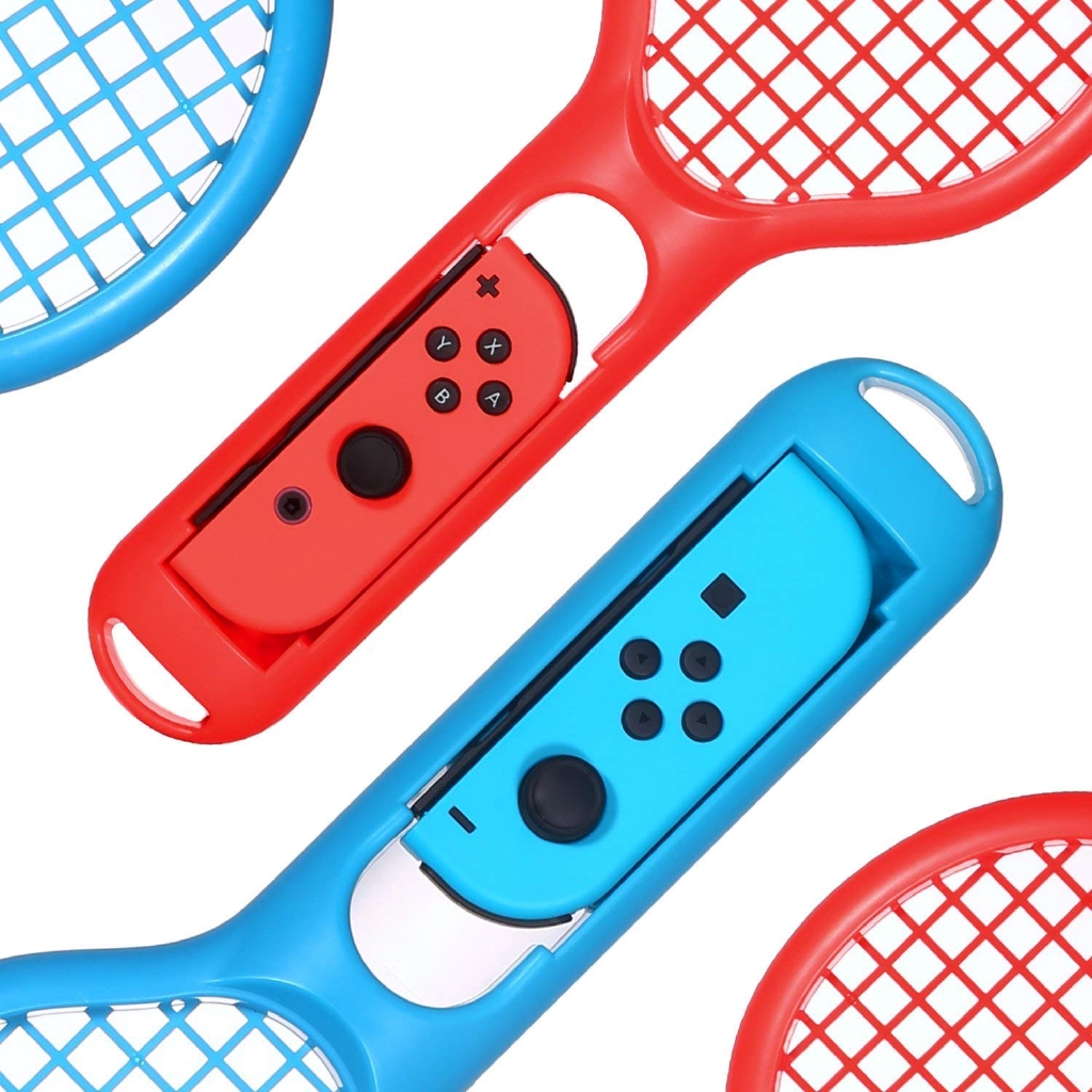 Set 2 Vợt Tennis Cho Máy Chơi Game Nintendo Switch