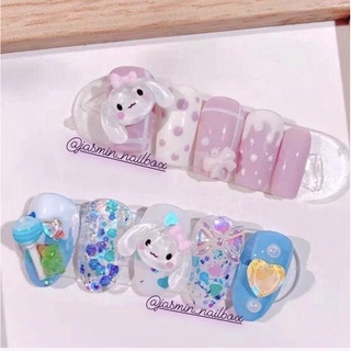[ Mã JKHUQ giảm 15k đơn 50k ][ NAIL BOX ] Nailbox móng thiết kế sẵn mẫu charm kẹo ngọt