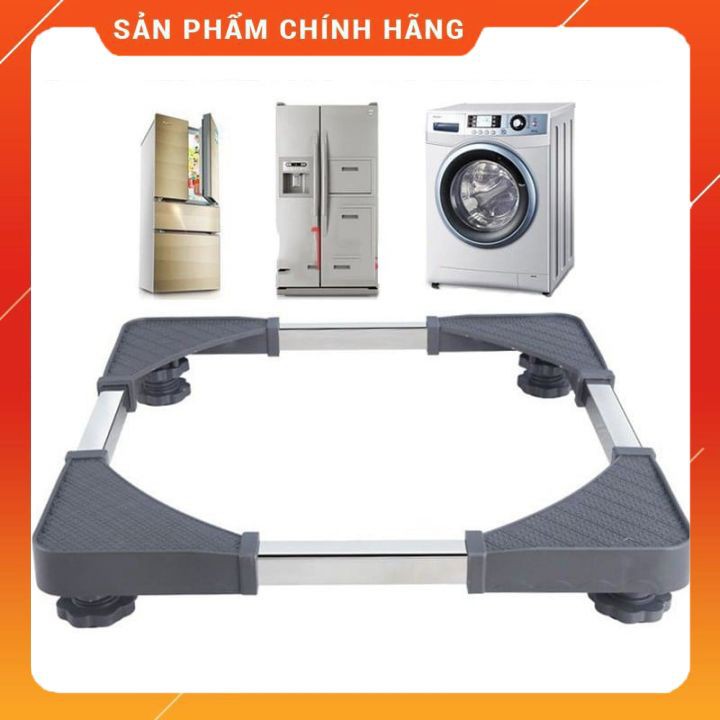 [LOẠI 1 CHẮC CHẮN ]Chân Kê Máy Giặt Tủ Lạnh Đế Kê Chân Tủ Lạnh Máy Giặt Bằng Inox Đa Năng | BigBuy360 - bigbuy360.vn