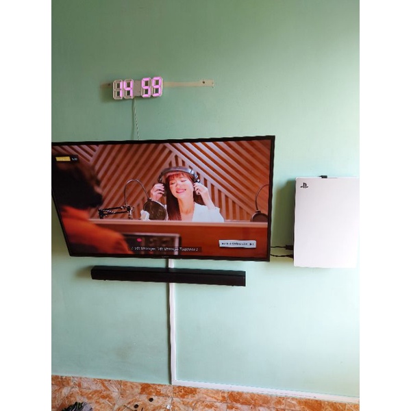 [PS5] Giá treo máy PS5 sơn tĩnh điện cho bản Disk và Digital đặt 2 hướng - PS5 wall mount