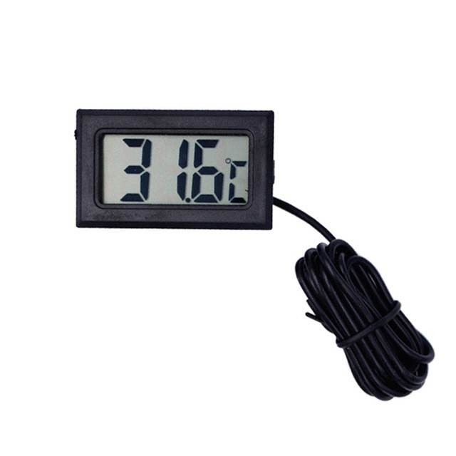 Nhiệt kế điện tử mini với màn hình hiển thị LCD