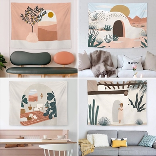 Nordic background cloth photo hanging cloth custom bedroom living room decoration painting live photography layout tapestry