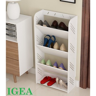 Kệ giày tiết kiệm không gian 4 tầng rộng 40 hiện đại thông minh IGA- IG347D