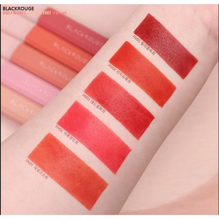 [SALE BLACK ROUGE NEW 2021] Son Kem Lỳ Black Rouge Half N Half Collection - 🌸 {Sập Sàn} 🌸