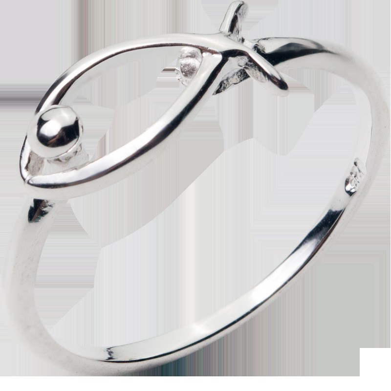 Nhẫn Bạc Nữ Hình Con Cá Xinh Xắn Cá Tính Cho Nữ N2467 - Bảo Ngọc Jewelry
