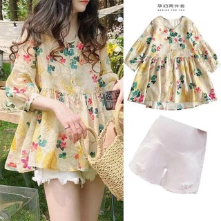 ÁO HOA BABYDOLL (KÈM VIDEO HÌNH THẬT)