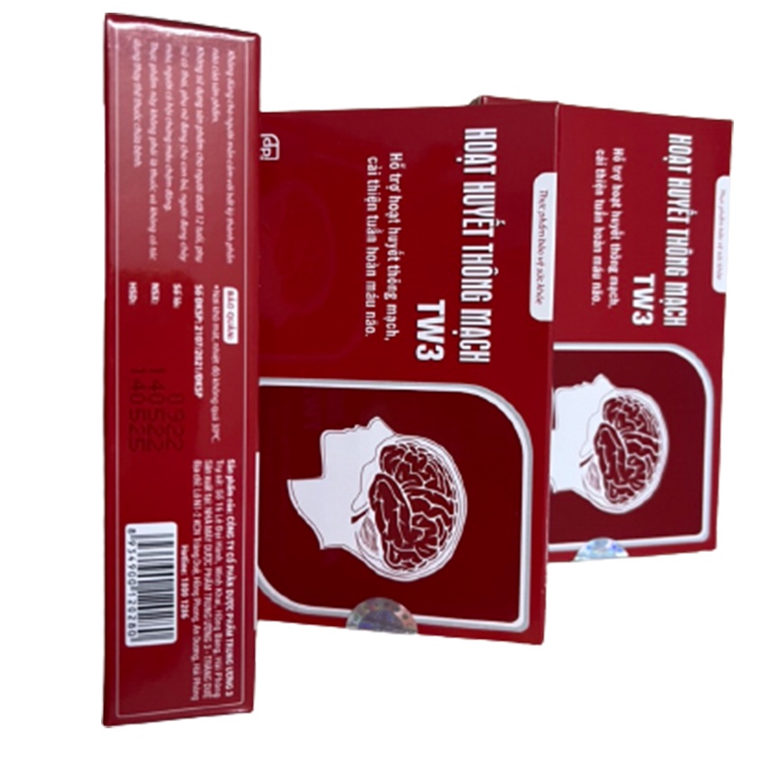 Hoạt Huyết Thông Mạch TW3 30 viên - Tăng cường hoạt huyết bổ não - Cvspharmacy