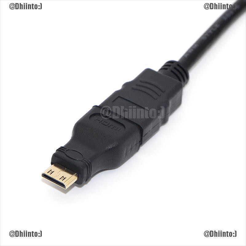 Cáp chuyển đổi hdmi micro + Hdmi + Mini 3 trong 1 1.5M 4.9Ft tốc độ cao mạ vàng