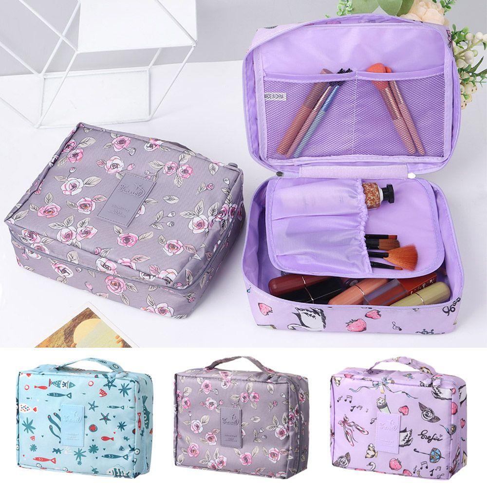 Túi Đựng Đồ Trang Điểm Sức Chứa Lớn Đa Năng Cho Nữ Ốp