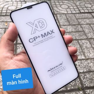 Kính cường lực Iphone 11 - Pro - Pro Max che màn loa Nillkin XD CP+ Max chính hãng