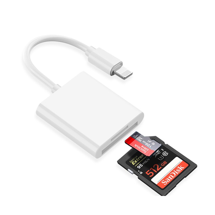 Đầu đọc thẻ nhớ iPhone iPad ( SD / Micro SD )