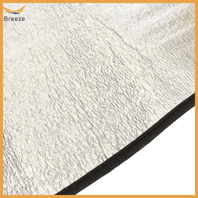 Tấm Chắn Gió Phía Trước Xe Hơi Bằng Lá Nhôm Cotton Đính Ngọc Trai Chống Nắng Chống Tuyết Mùa Hè