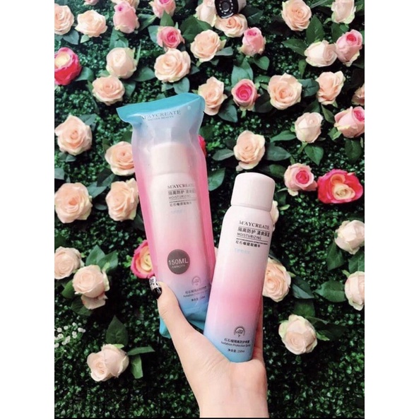 Xịt chống nắng trắng da MayCreata 150ml | BigBuy360 - bigbuy360.vn