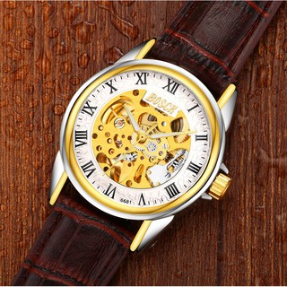ĐỒNG HỒ NAM BOSCK AUTOMATIC - DÂY DA NÂU