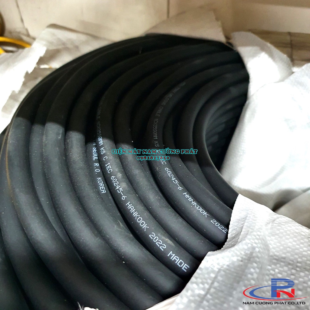 Dây cáp hàn 35mm2 Hankook Hàn Quốc