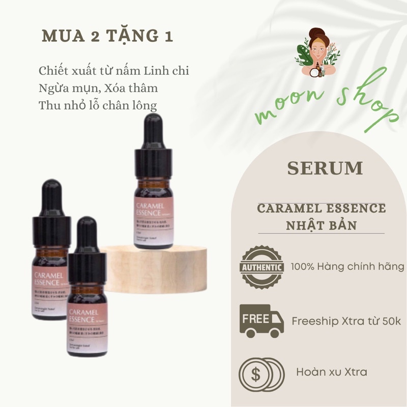 Serum caramel essence( 1 tuần dùng không hiệu quả được đổi trả hoàn tiền)