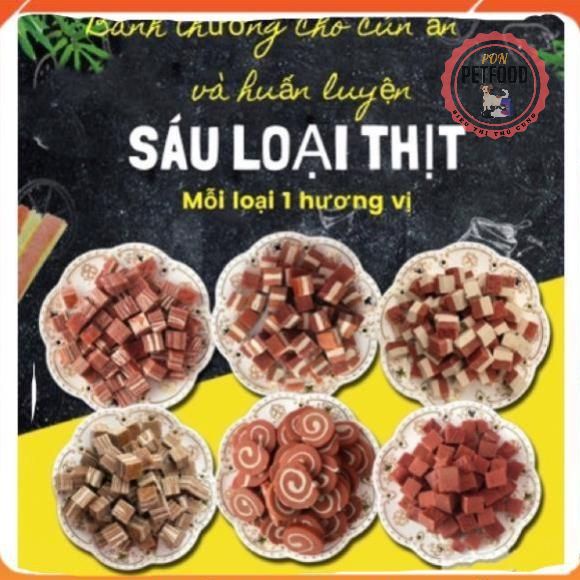 Bánh Thưởng, Snack Cho Chó Nhiều Vị Gói 100gr