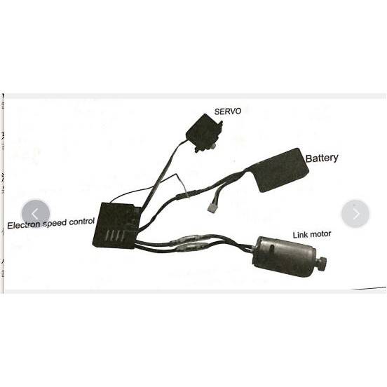 Bộ Thiết Bị Nhận Tín Hiệu A949-56 Cho Xe Điều Khiển Từ Xa WLtoys A949 A959 A969 A979 K929 1 / 18