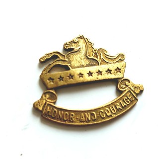 Emblem Dán Zippo Đồng Nguyên Khối 008