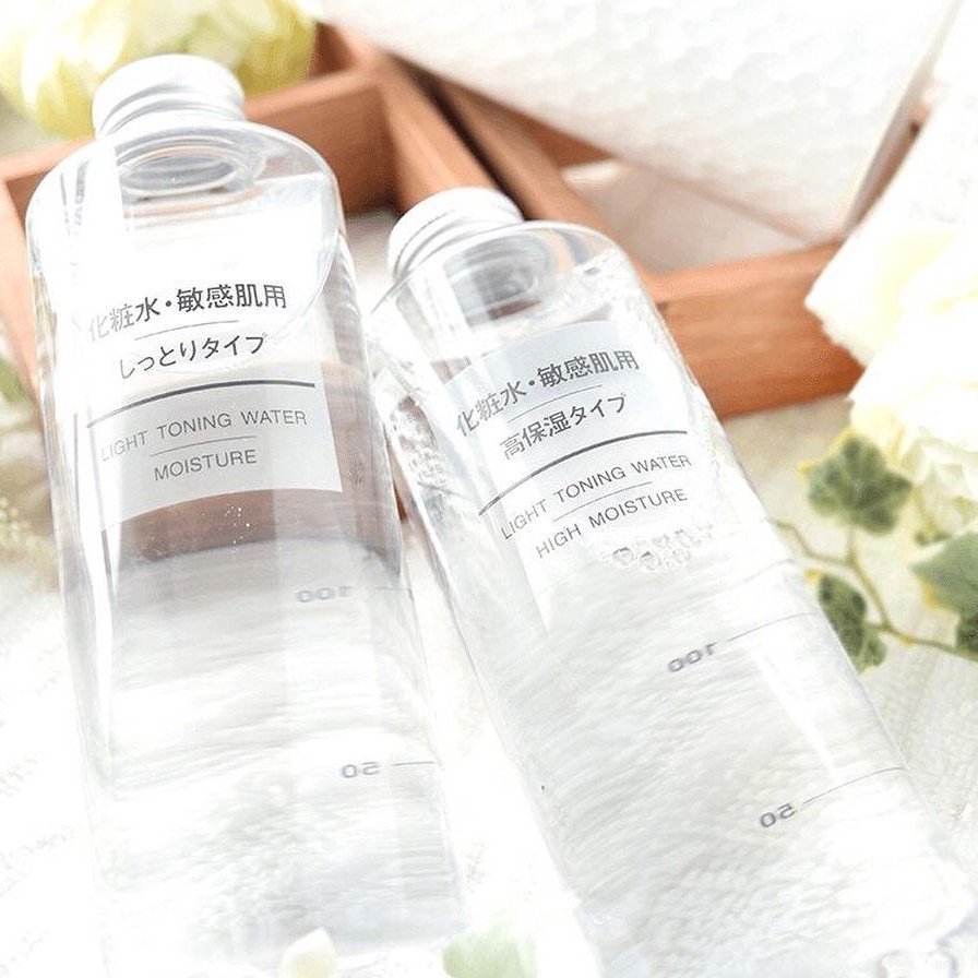 Nước Hoa Hồng️ 🌹️𝐅𝐫𝐞𝐞𝐒𝐡𝐢𝐩 𝐗𝐓𝐑𝐀🌹 Dưỡng ẩm Hoa Hồng Muji Light Toning Water 200ml - dad cosmetics