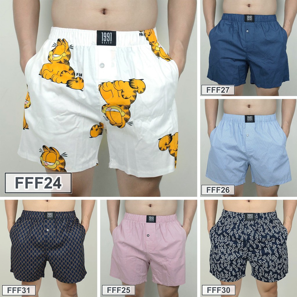 (Cotton Có Túi) - Quần Ngủ 1991 Form 2/3 Đùi Cao Cấp - Nam nữ đều mặc đẹp | BigBuy360 - bigbuy360.vn