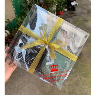 (Set 10) Hộp rau câu mica (KHÔNG HỘP CON)
