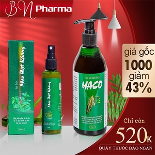 1 Xịt+ 1 Gội Tóc Haco