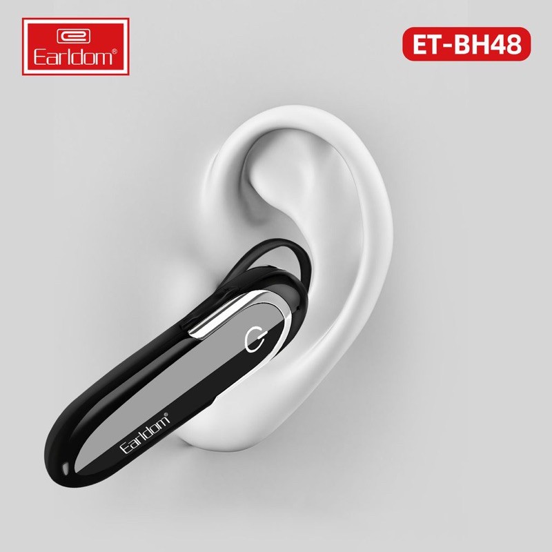 Tai nghe Bluetooth 1 tai,tai nghe không dây Earldom BH48 “chống nước cực tốt” ,pin trâu ,bảo hành 12 tháng , lôi 1 đổi 1