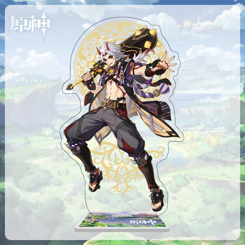 Mô hình nhân vật GENSHIN IMPACT standee mẫu đứng Liyue Monstadt Inazuma mica acrylic game anime chibi