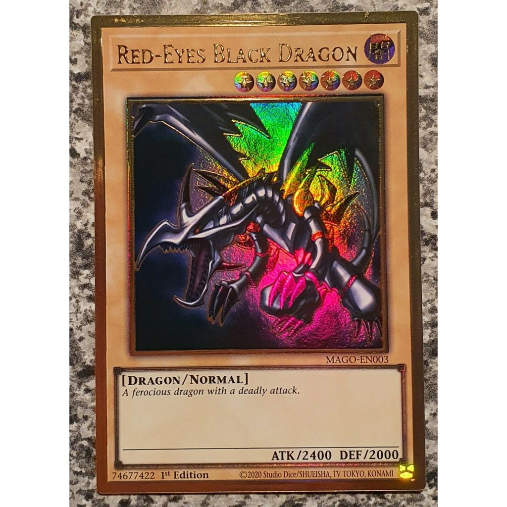 Bài Yugioh - Red Eyes Black Dragon  # Rồng Đen Mắt Đỏ