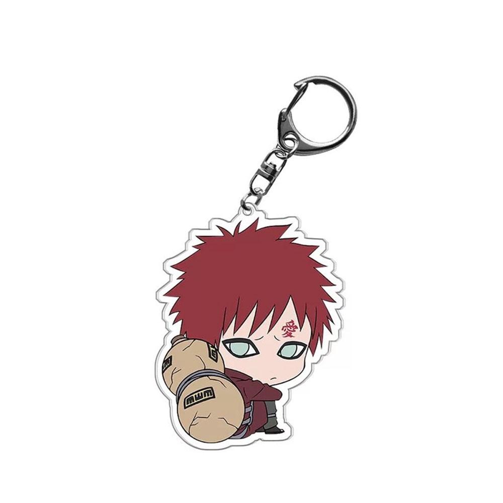 Móc Chìa Khóa Acrylic Hình Nhân Vật Anime Naruto Phiên Bản Q Hot Blood