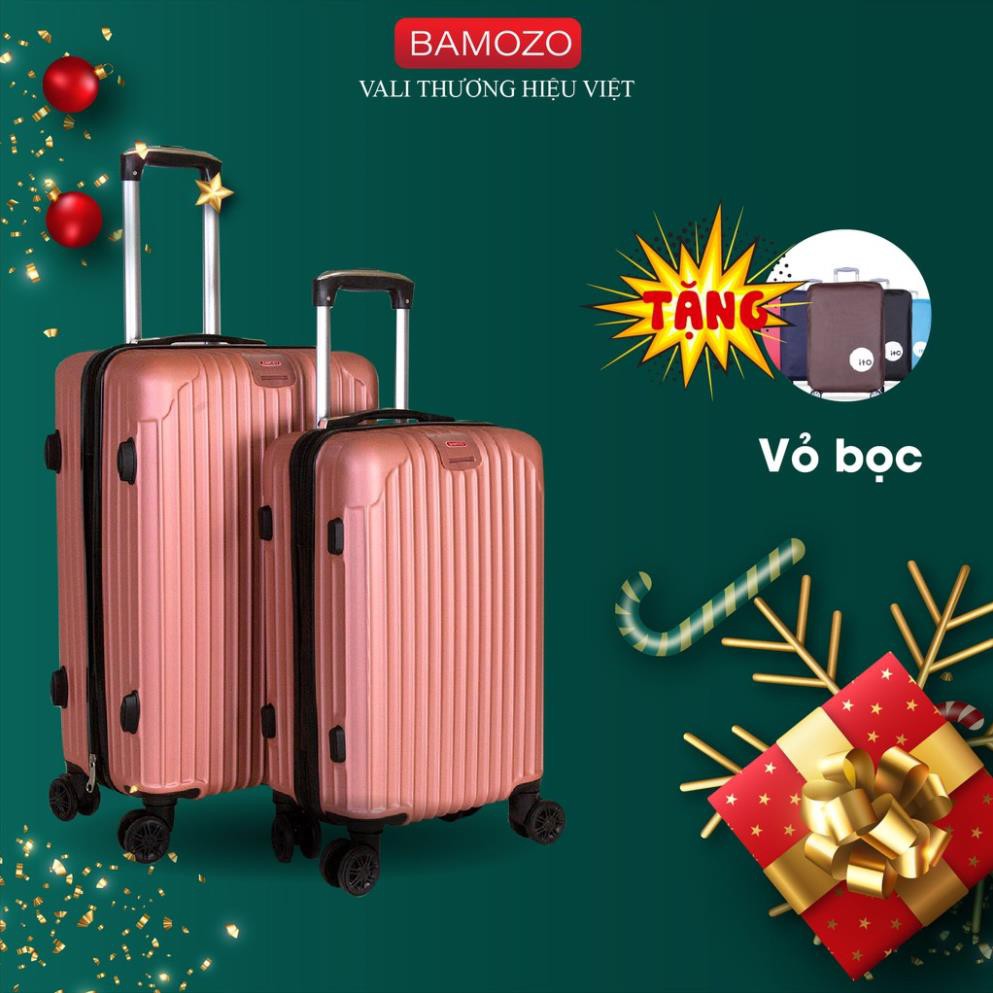Vali Du Lịch BAMOZO 8801  Size 20cm , Vali Kéo Nhựa Được Bảo Hành 5 Năm - Zado.store.official