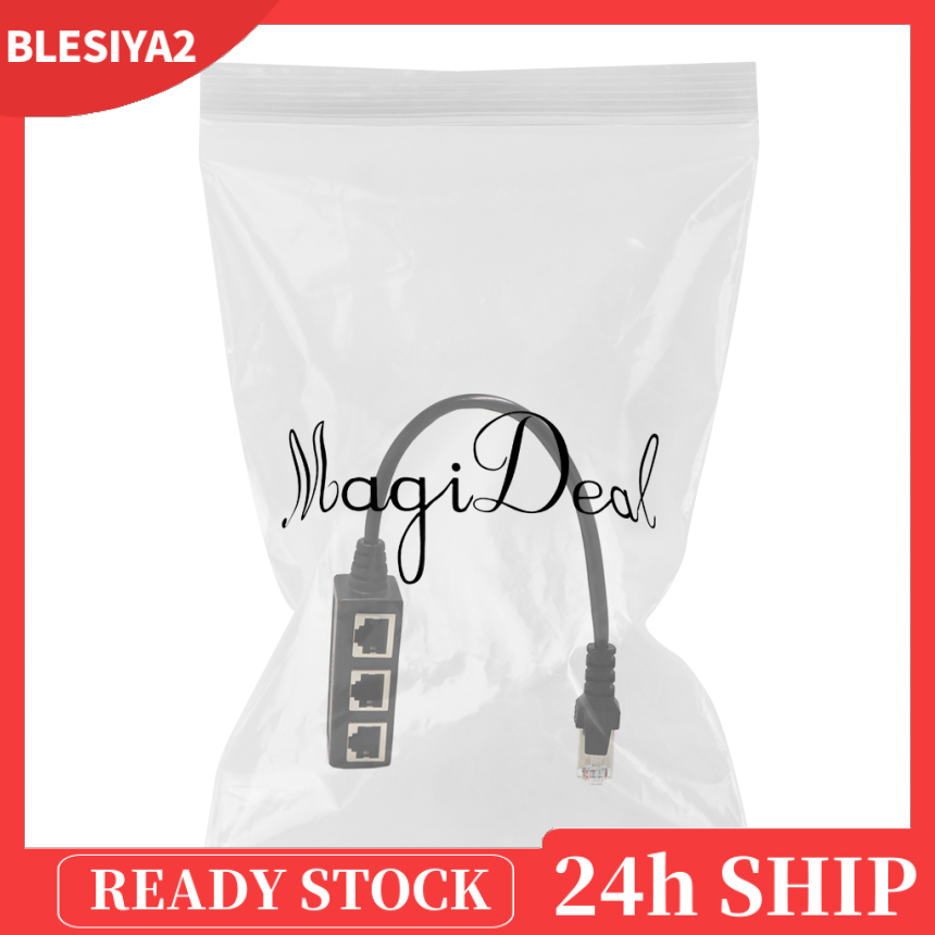 (Hàng Mới Về) Đầu Nối Dây Cáp Mạng Lan Rj45 1 Sang 3 Ethernet Lan 3 Chiều Chuyên Dụng | BigBuy360 - bigbuy360.vn