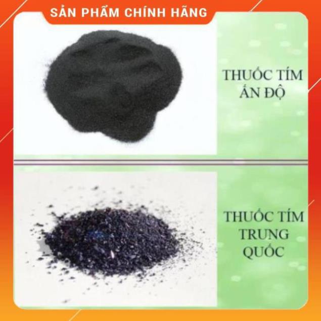 Thuốc Tím Ấn Độ (KMnO4 99%) Diệt Khuẩn hồ cá