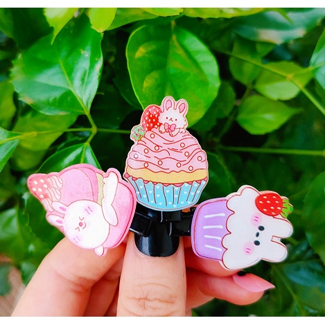 Kẹp Tóc Kiểu Dáng Hoạt Hình Dễ Thương Cho Nữ
