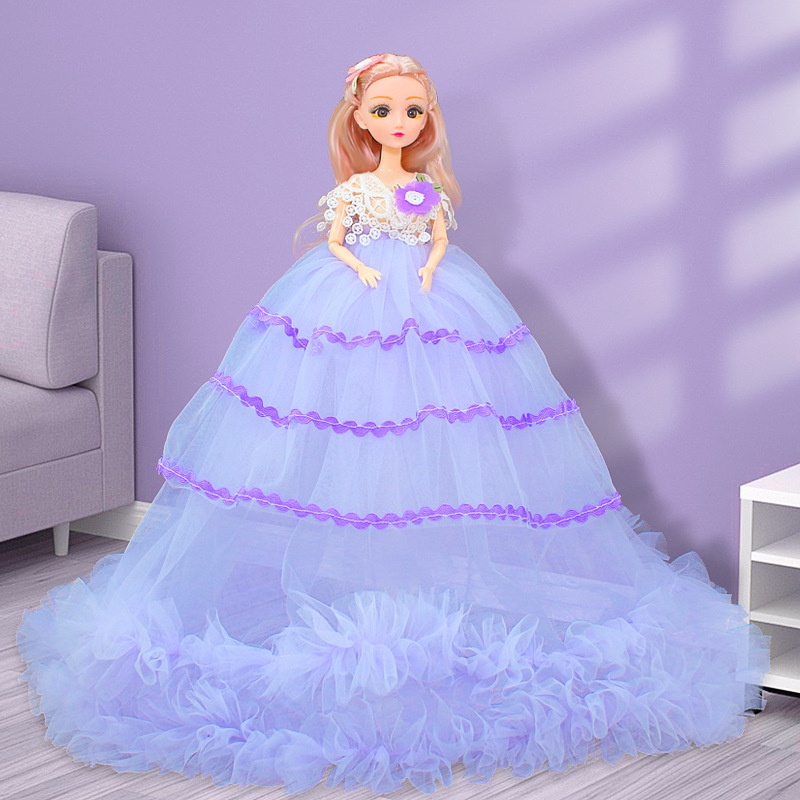 Búp Bê Barbie 50cm Xinh Xắn Đáng Yêu Cho Bé Gái