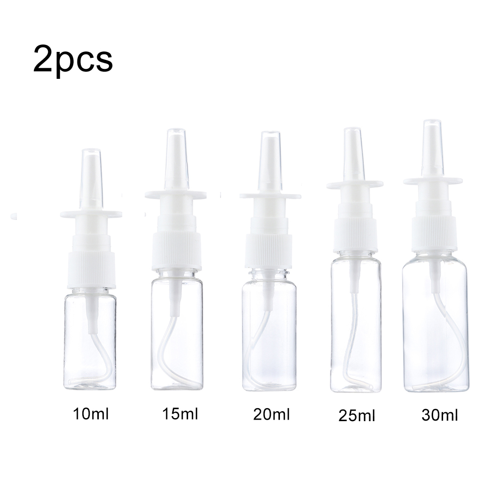(Hàng Mới Về) Bình Xịt Rỗng Chuyên Dụng Đựng Dung Dịch Xịt Mũi Tiện Lợi