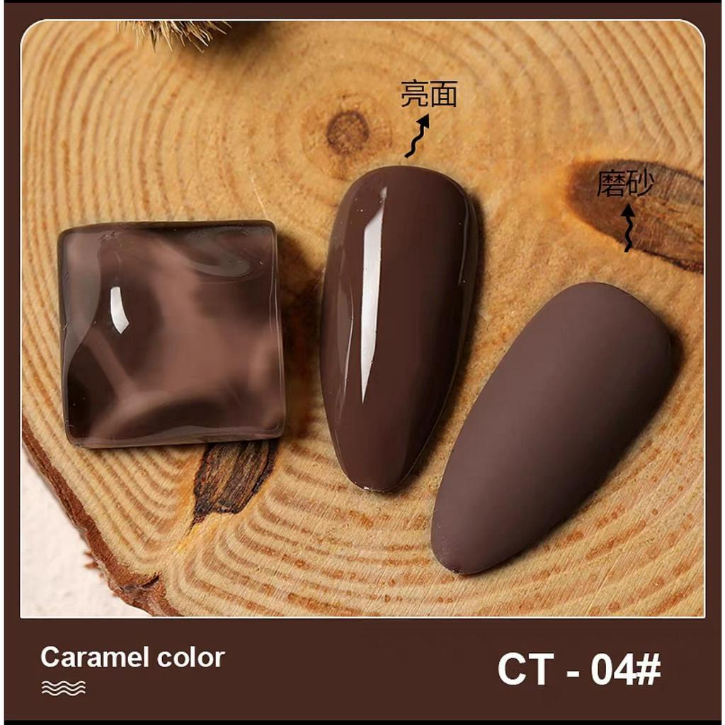 Sơn lẻ Valenmint tone màu Caramel chất sơn đặc MaiAnhNails