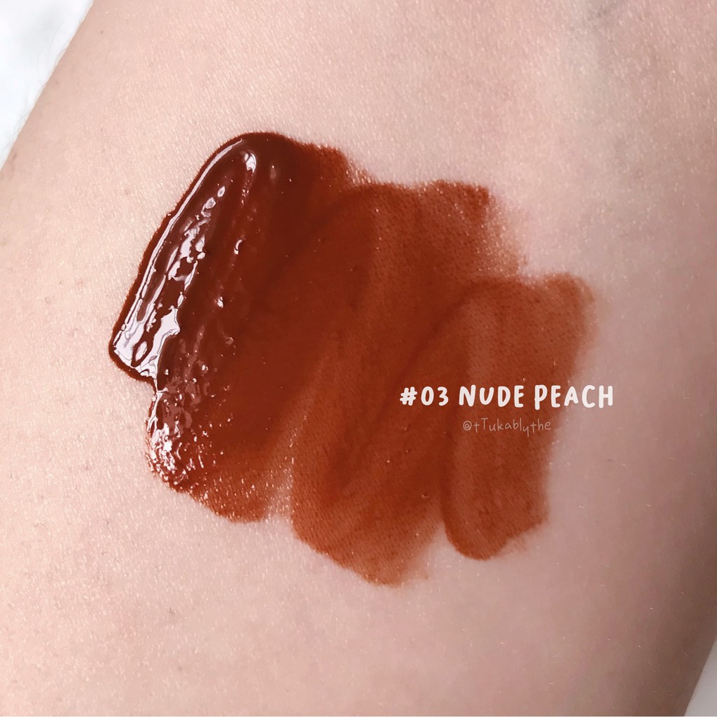 Son Tint Bóng Baby Bright Peach Glow Tint 2in1 Má - Môi Thái Lan | BigBuy360 - bigbuy360.vn