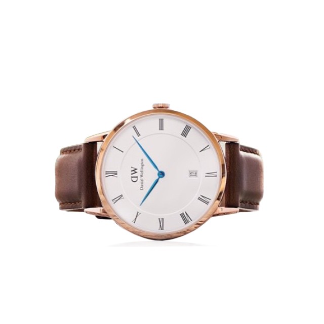 [Hàng Chính Hãng] Đồng hồ nam Daniel Wellington Dapper St Mawes viền vàng (Có Size Nữ) - DW Chính Hãng