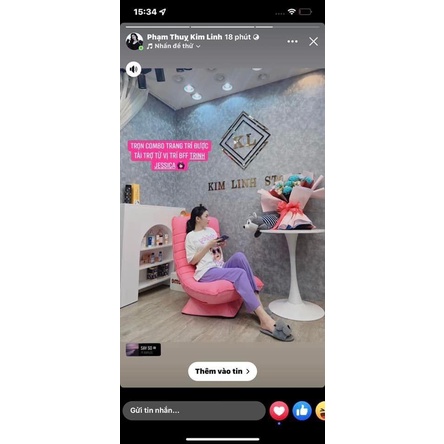 (Giá huỷ diệt ) -⚡ RẺ NHẤT SHOPEE HCM ⚡ ghế đọc sách thư giãn xoay 360 độ