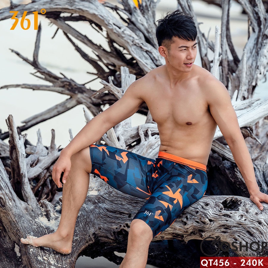 Tổng hợp Quần bơi nam lửng 361 hàng nội địa Trung cao cấp  QT456 - QT457