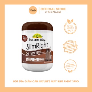Sữa giảm cân nature's way slim right dạng bột 375g