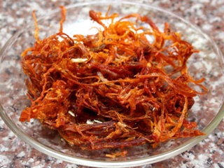 [ DUY NHẤT 1 NGÀY ] 1KG KHÔ BÒ SỢI TẨM CAY ( KHÔ HEO GIẢ BÒ )